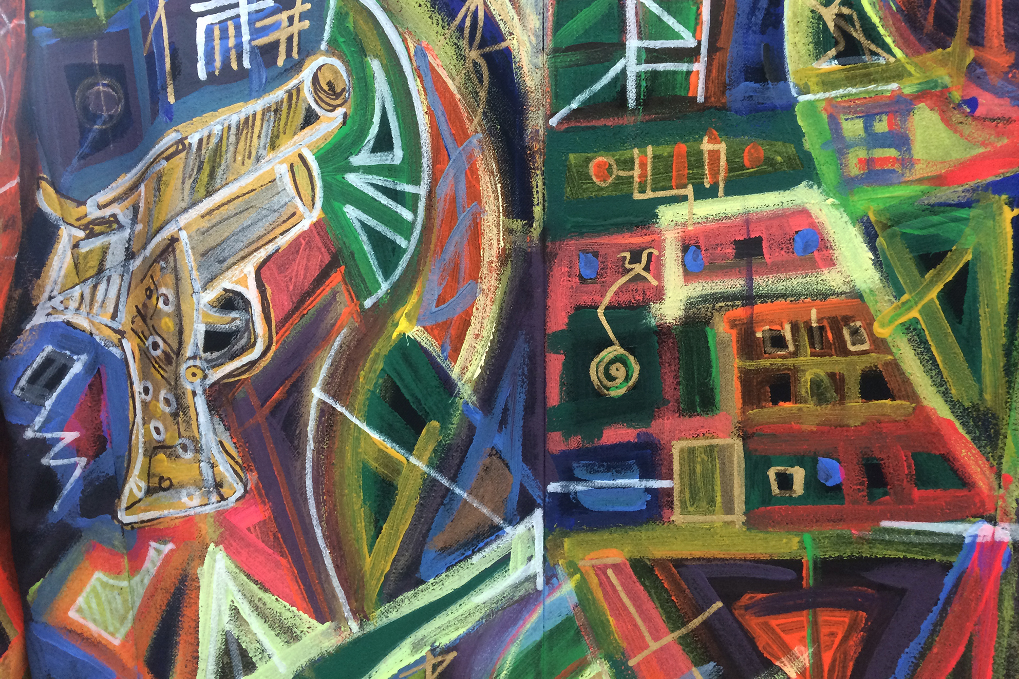 Vestito di Luce (spada)_2017_Luca Bosani detail2